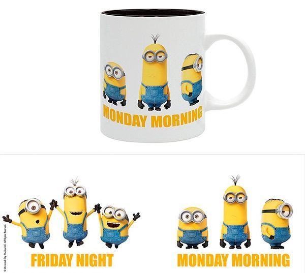 Чашка Миньоны MINIONS Friday vs Monday ABYMUG791 фото