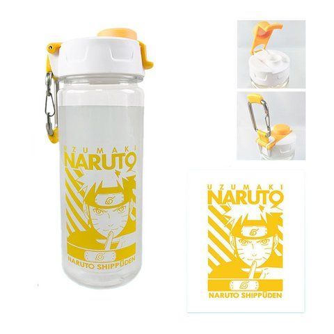 Бутылка для воды с карабином Naruto Наруто Узумаки A240860 фото