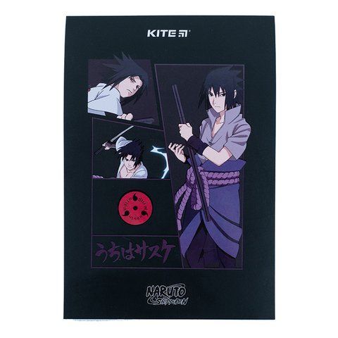 Блокнот-планшет Kite Naruto Учиха Саске A5, 50 аркушів NR23-194-3 фото