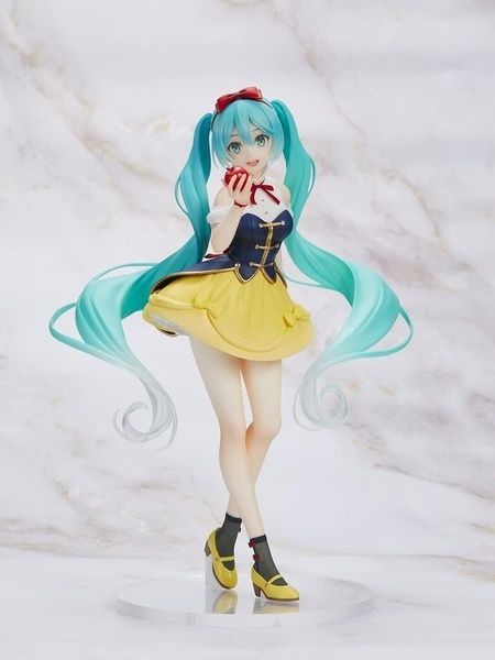 Оригинальная аниме фигурка Vocaloid Hatsune Miku Wonderland Snow White ver GM_9983 фото