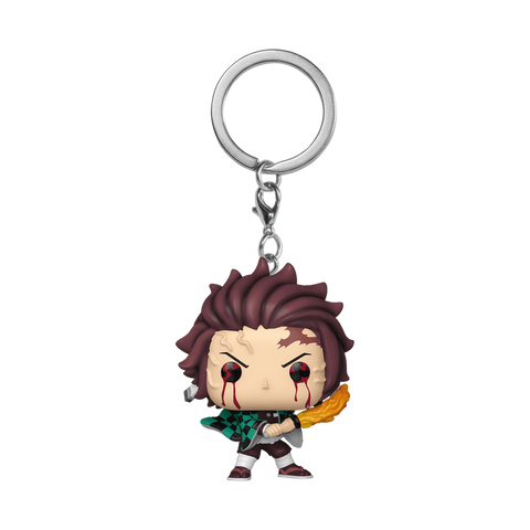 Фігурка брелок на кліпсі FUNKO POP! Keychain Tanjiro Kamado (Sun Breathing) 85334 фото