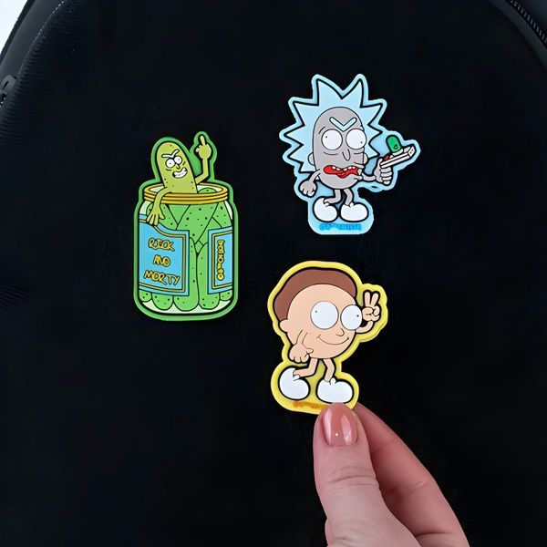 Набір бейджів на липучці Kite Rick and Morty RM24-3012 фото