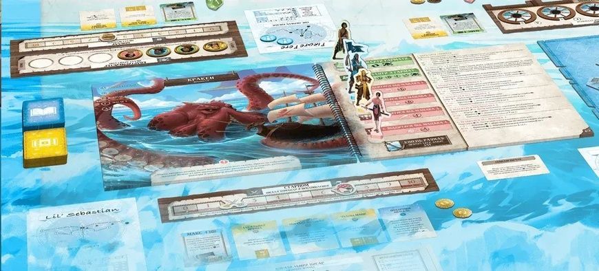 Настольная игра Забытые моря (Forgotten Waters) на украинском языке GKCH009UM фото