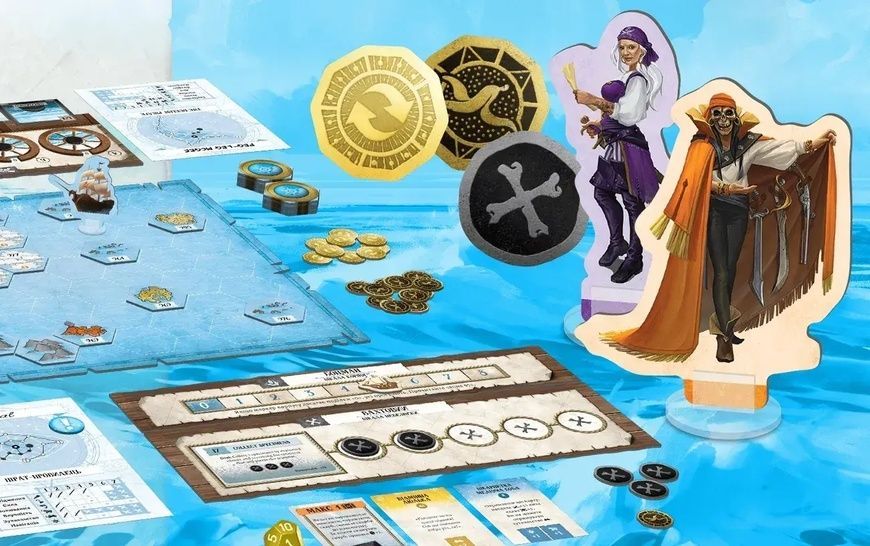 Настольная игра Забытые моря (Forgotten Waters) на украинском языке GKCH009UM фото